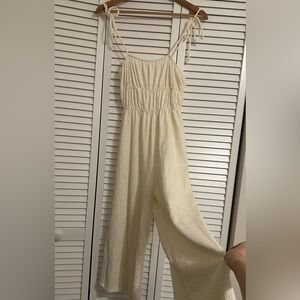 Rolla Coster Ivory Sleeveless Jumpsuit